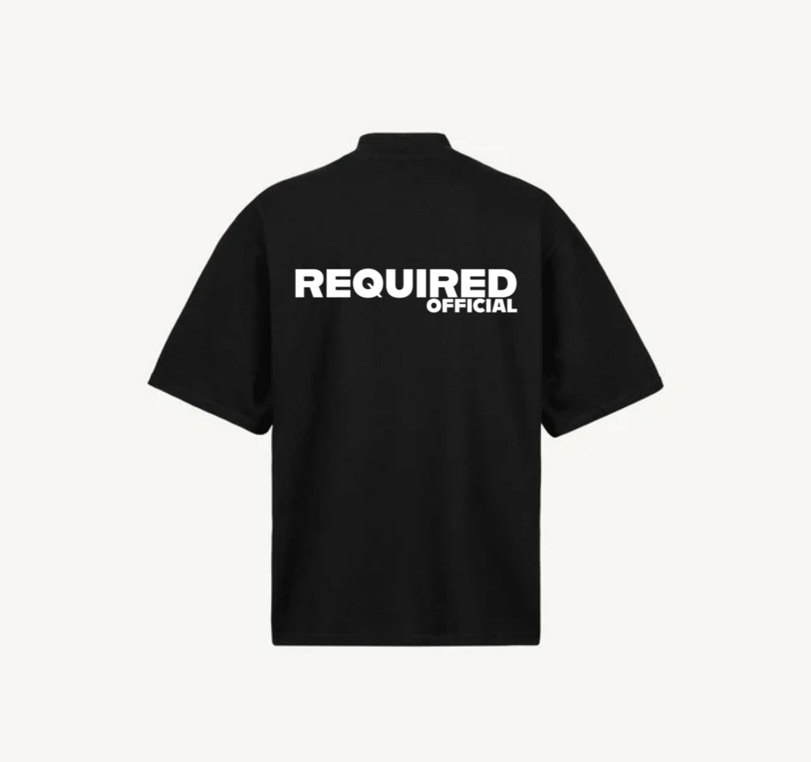 Required Official Oversized fit T-Shirt