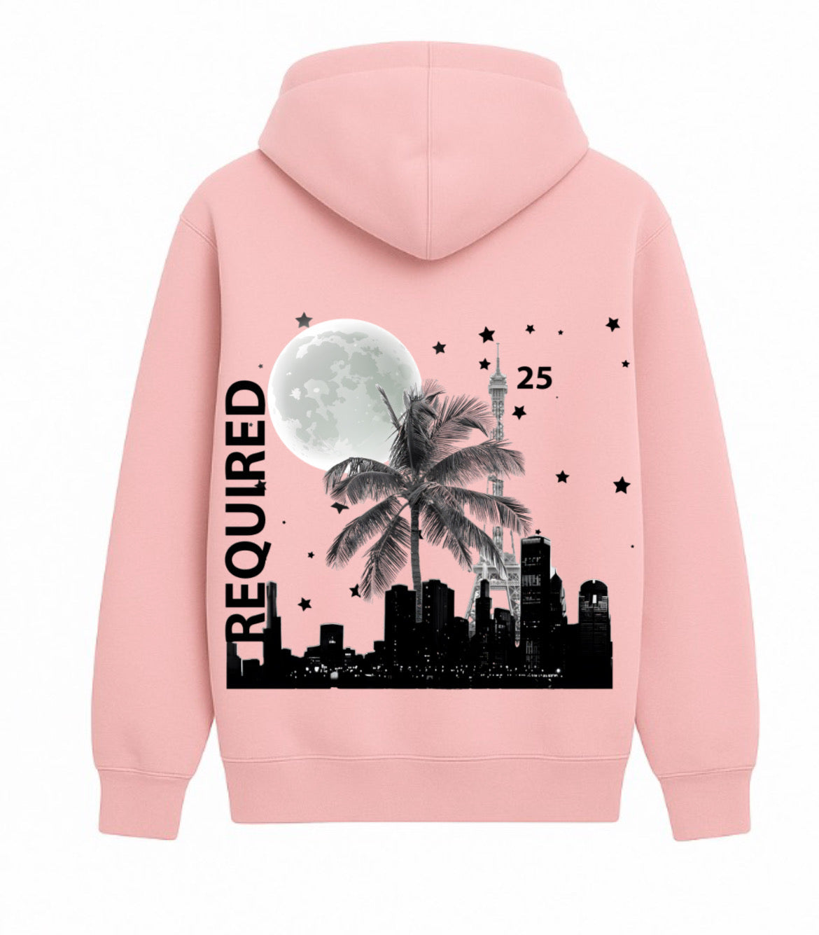 Required — Oversized City at Night Hoodie