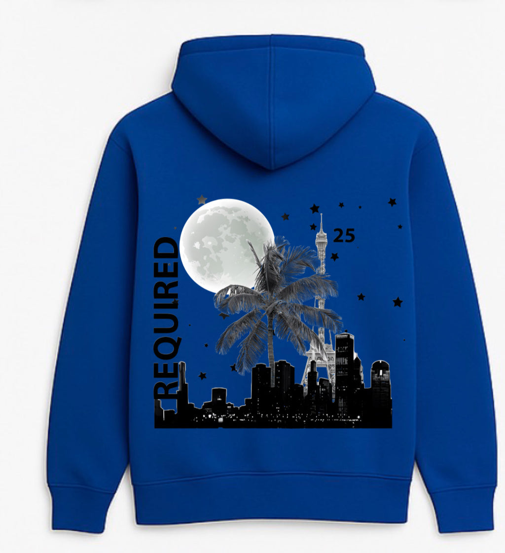 Required — Oversized City at Night Hoodie