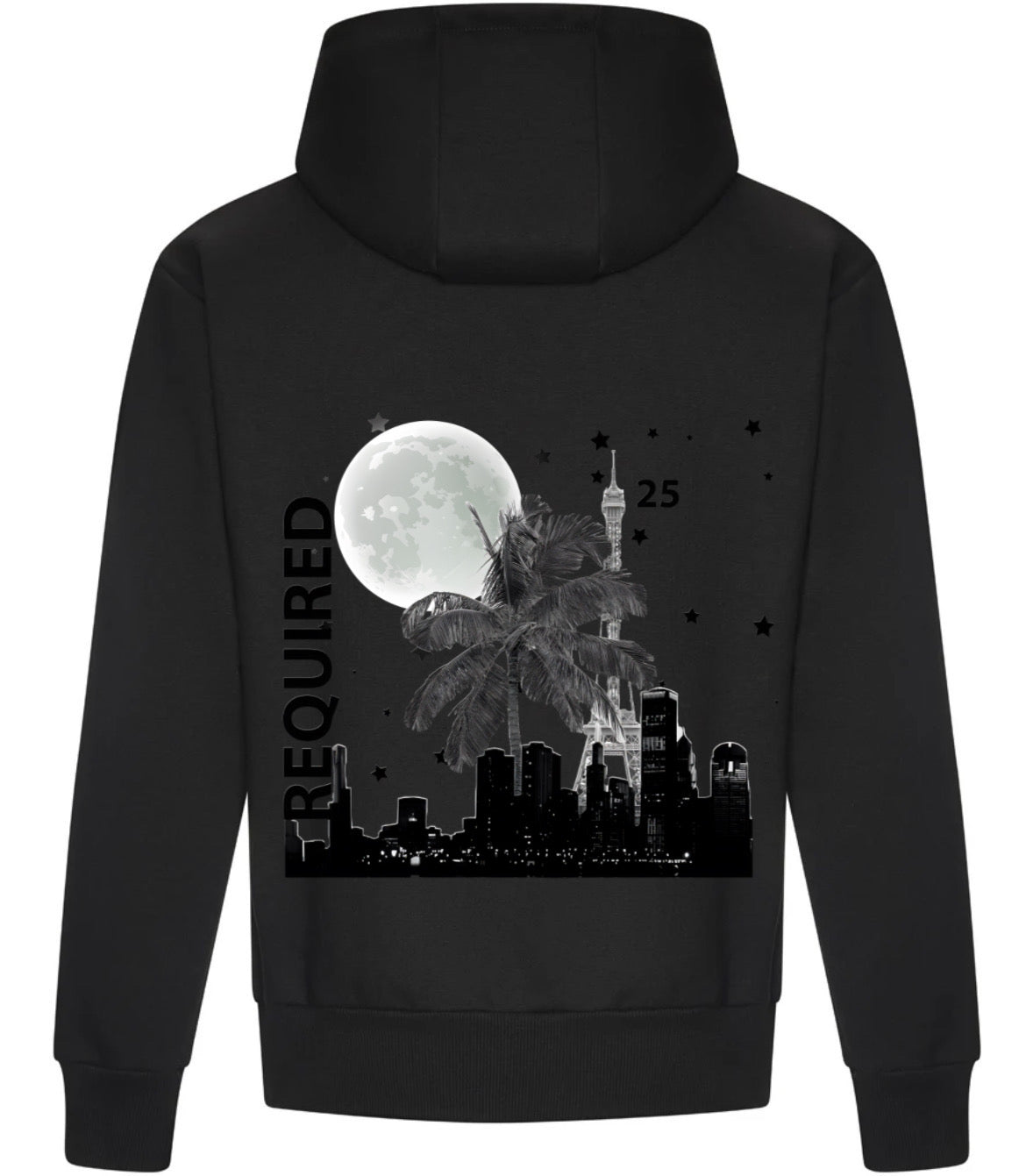 Required — Oversized City at Night Hoodie