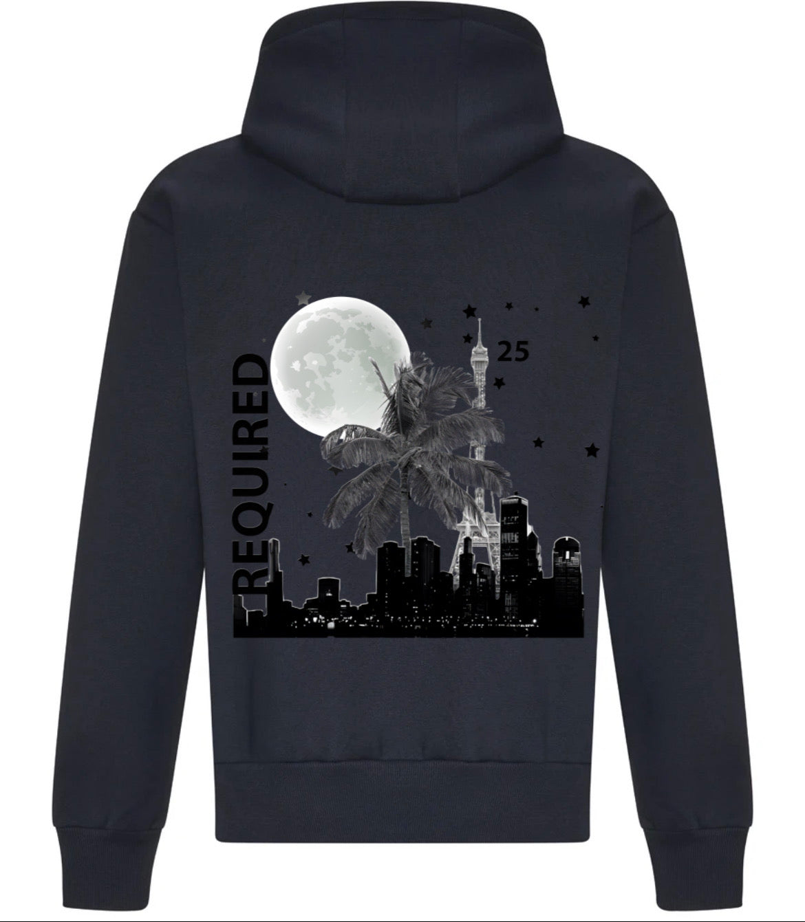 Required — V1 Oversized City at Night Hoodie