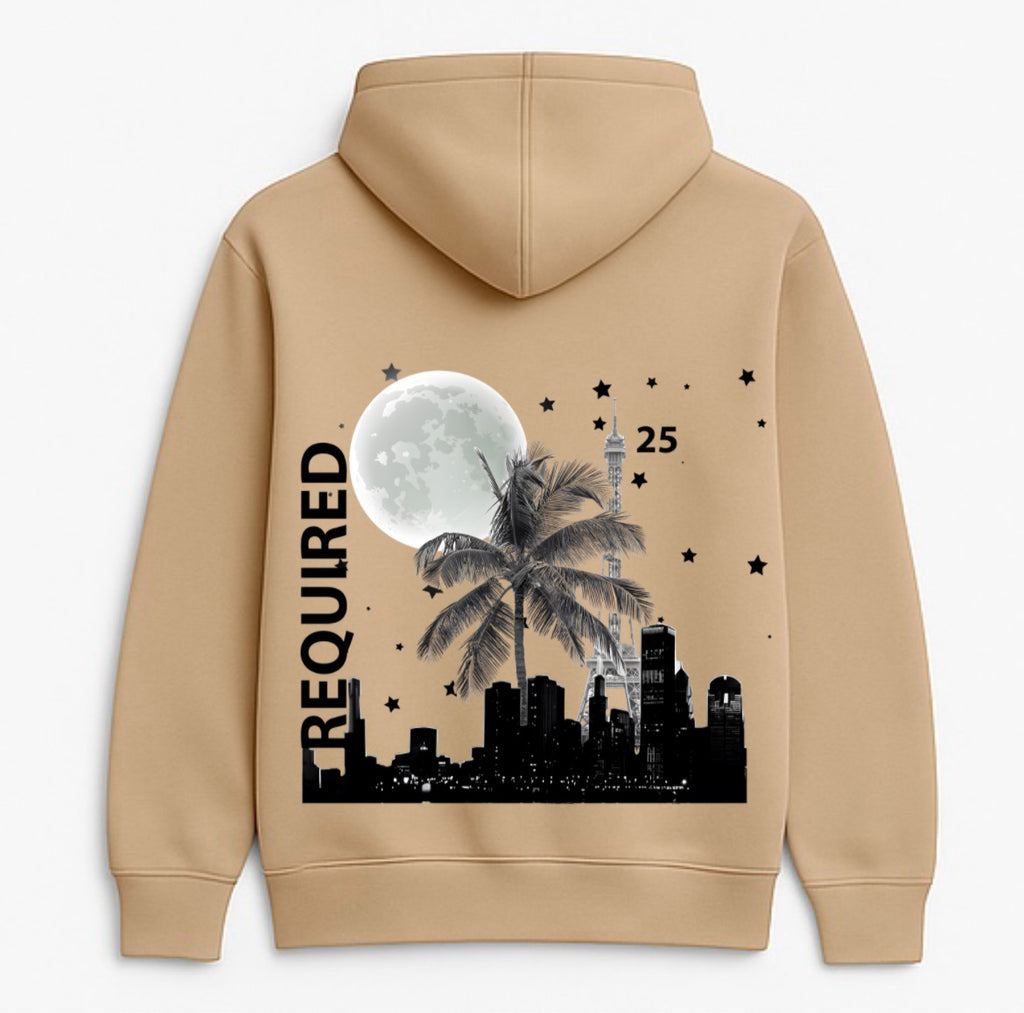 Required — Oversized City at Night Hoodie