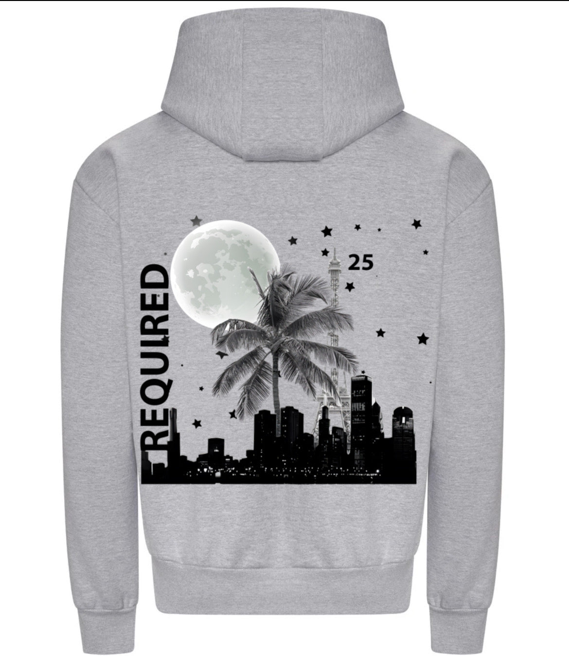 Required — Oversized City at Night Hoodie